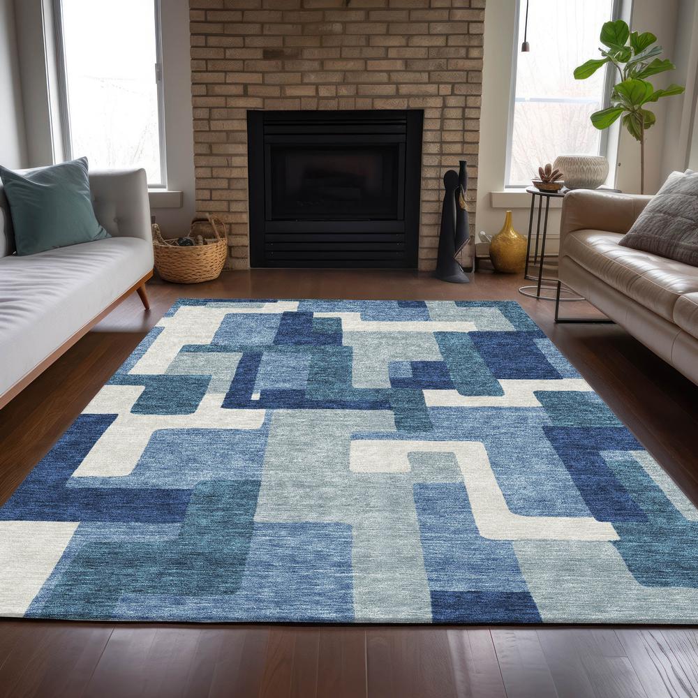 Chantille ACN740 Blue 9' x 12' Rug