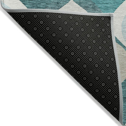 Chantille ACN749 Teal 5' x 7'6" Rug