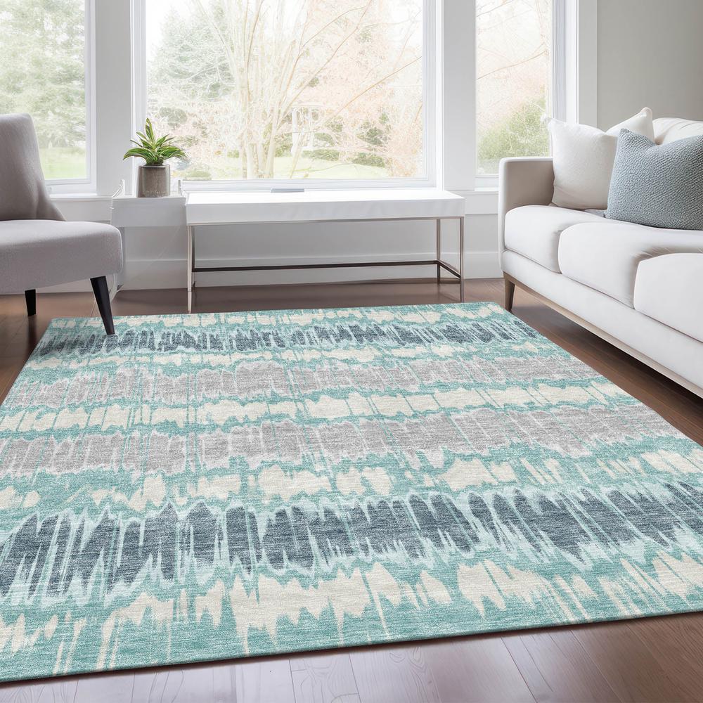 Chantille ACN755 Teal 9' x 12' Rug