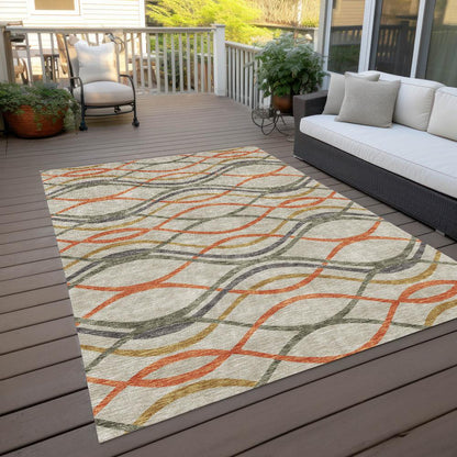 Chantille ACN757 Orange 9' x 12' Rug