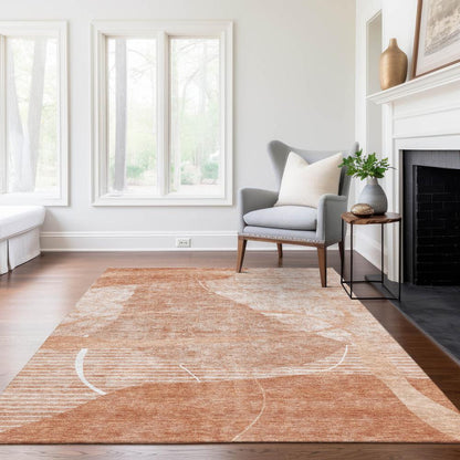 Chantille ACN805 Orange 9' x 12' Rug