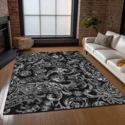 Chantille ACN835 Black 9' x 12' Rug