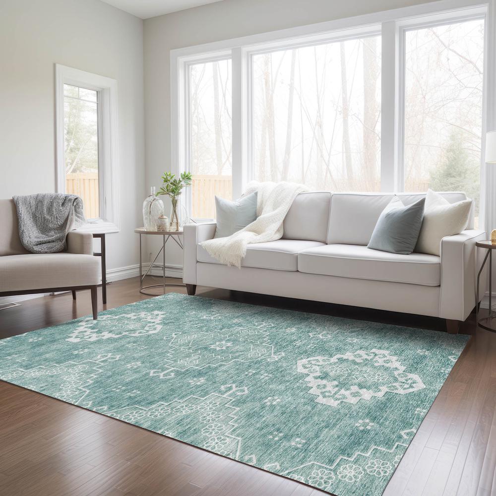 Chantille ACN847 Teal 9' x 12' Rug