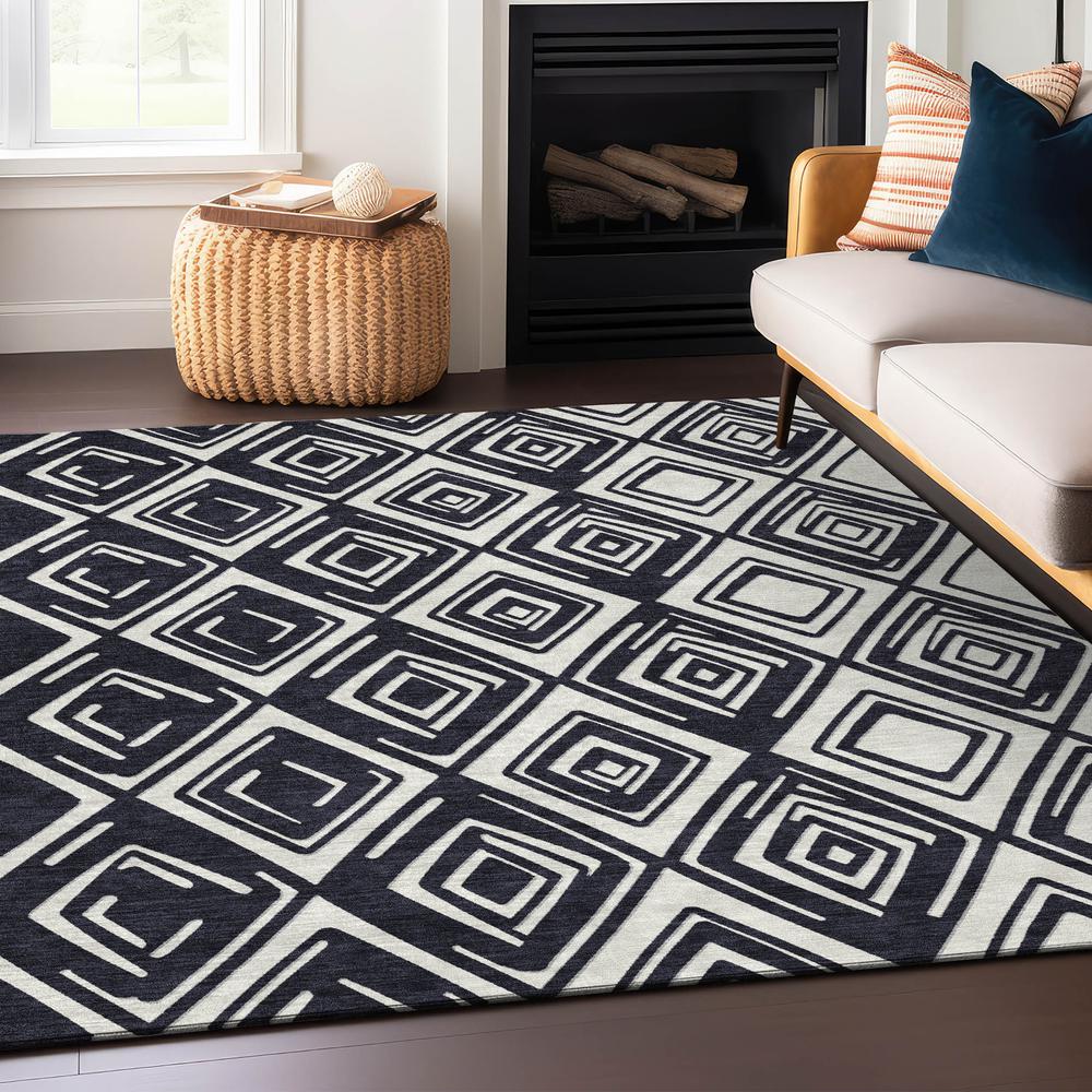 Chantille ACN862 Black 9' x 12' Rug