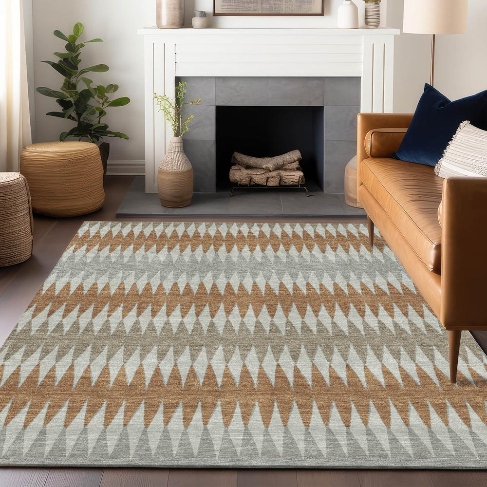 Chantille ACN867 Orange 9' x 12' Rug