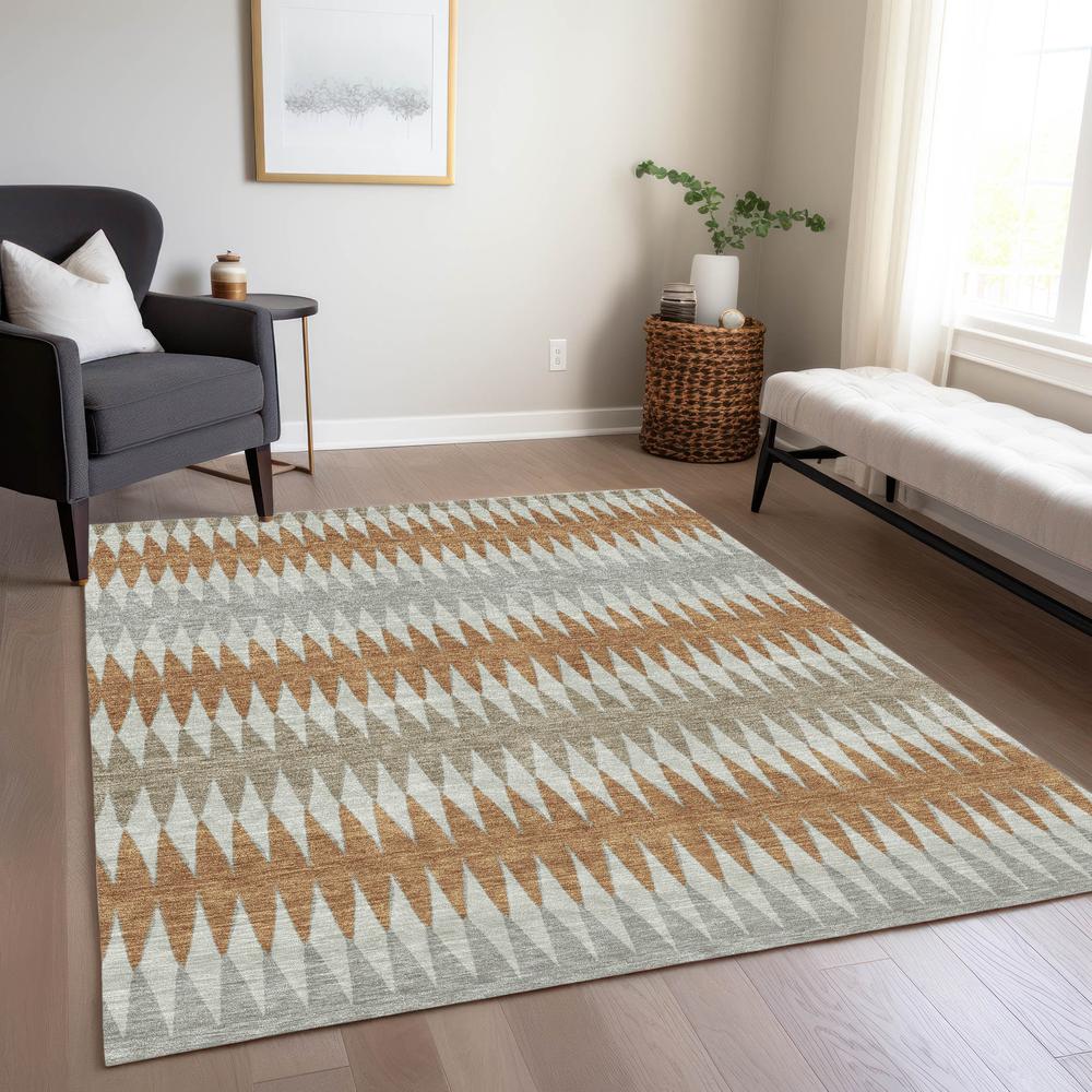Chantille ACN867 Orange 9' x 12' Rug