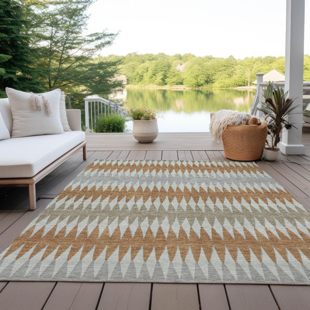 Chantille ACN867 Orange 9' x 12' Rug