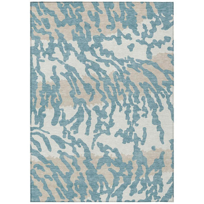 Chantille ACN873 Teal 9' x 12' Rug