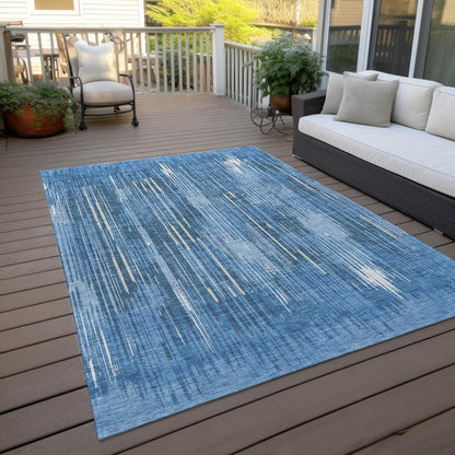 Chantille ACN893 Blue 9' x 12' Rug