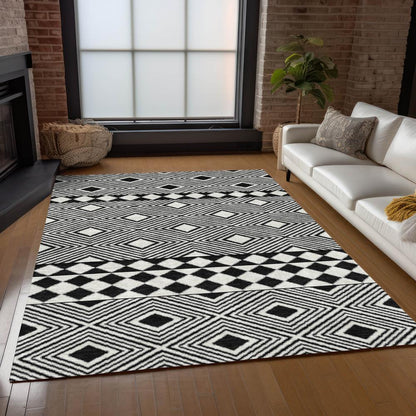 Chantille ACN898 Black 9' x 12' Rug