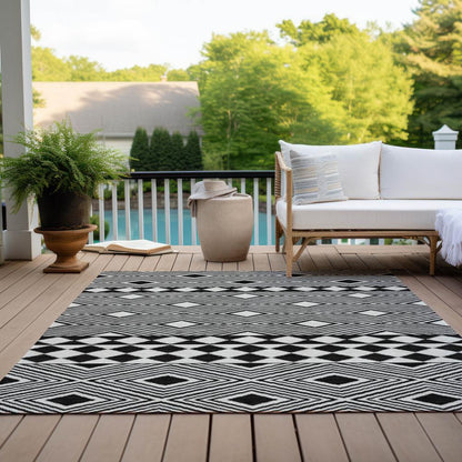 Chantille ACN898 Black 9' x 12' Rug