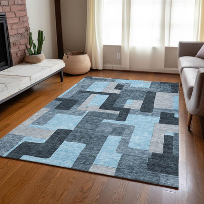 Chantille ACN955 Blue 9' x 12' Rug