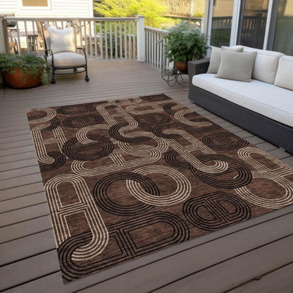 Chantille ACN967 Brown 9' x 12' Rug