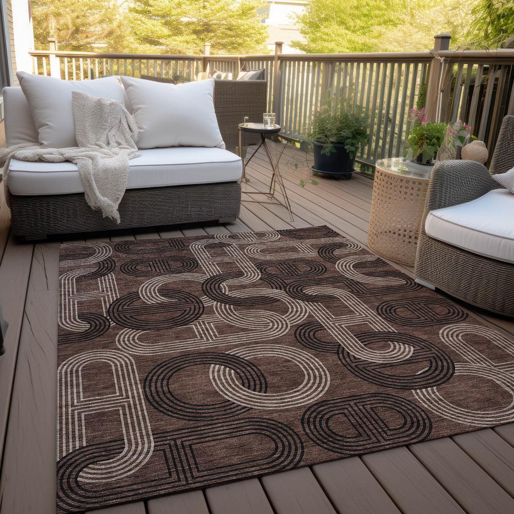 Chantille ACN967 Brown 9' x 12' Rug