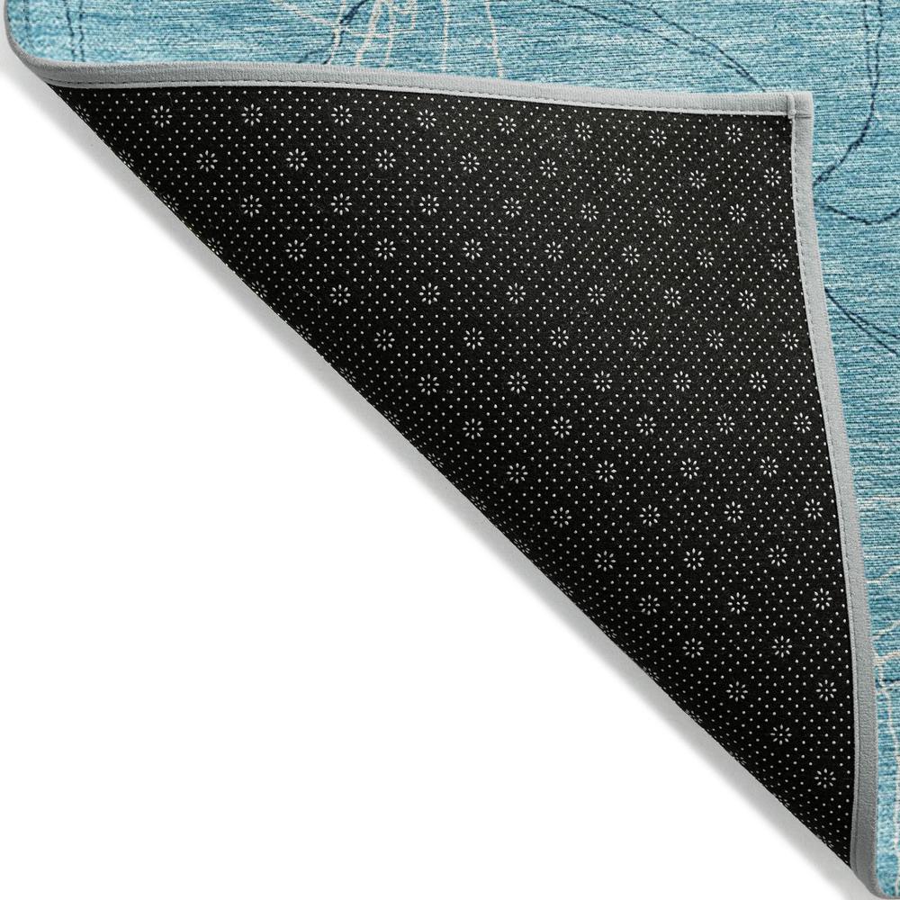 Chantille ACN968 Teal 5' x 7'6" Rug