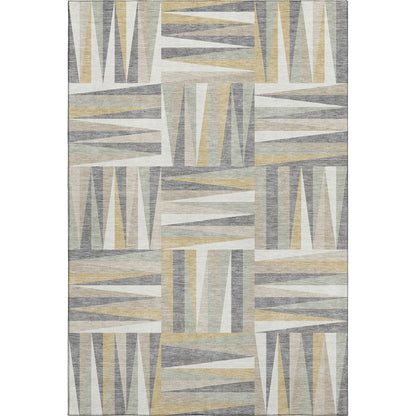 Premium Machine Washable Mayfield AMF1012 Beige 9' x 12' Rug