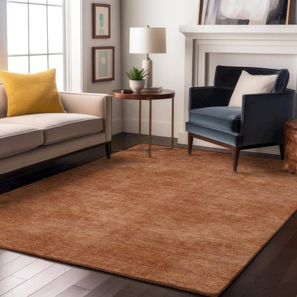 Premium Machine Washable Mayfield AMF1018 Paprika 9' x 12' Rug