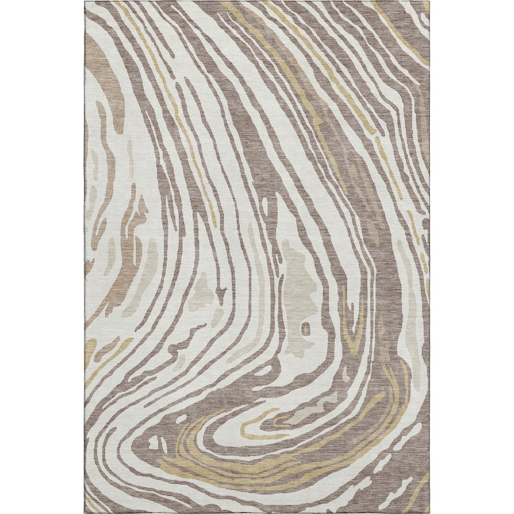 Premium Machine Washable Mayfield AMF1051 Taupe 9' x 12' Rug