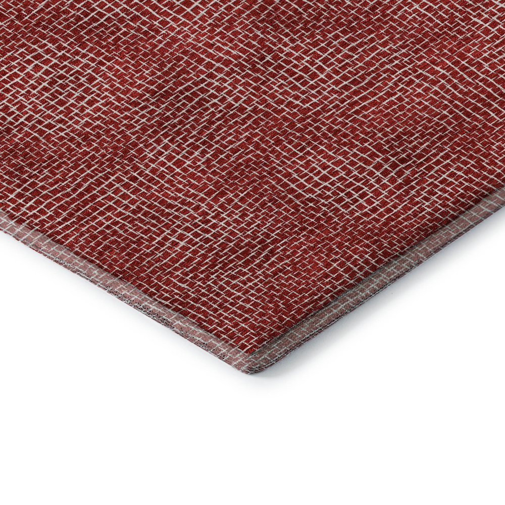 Premium Machine Washable Mayfield AMF1057 Red 5' x 7'6" Rug