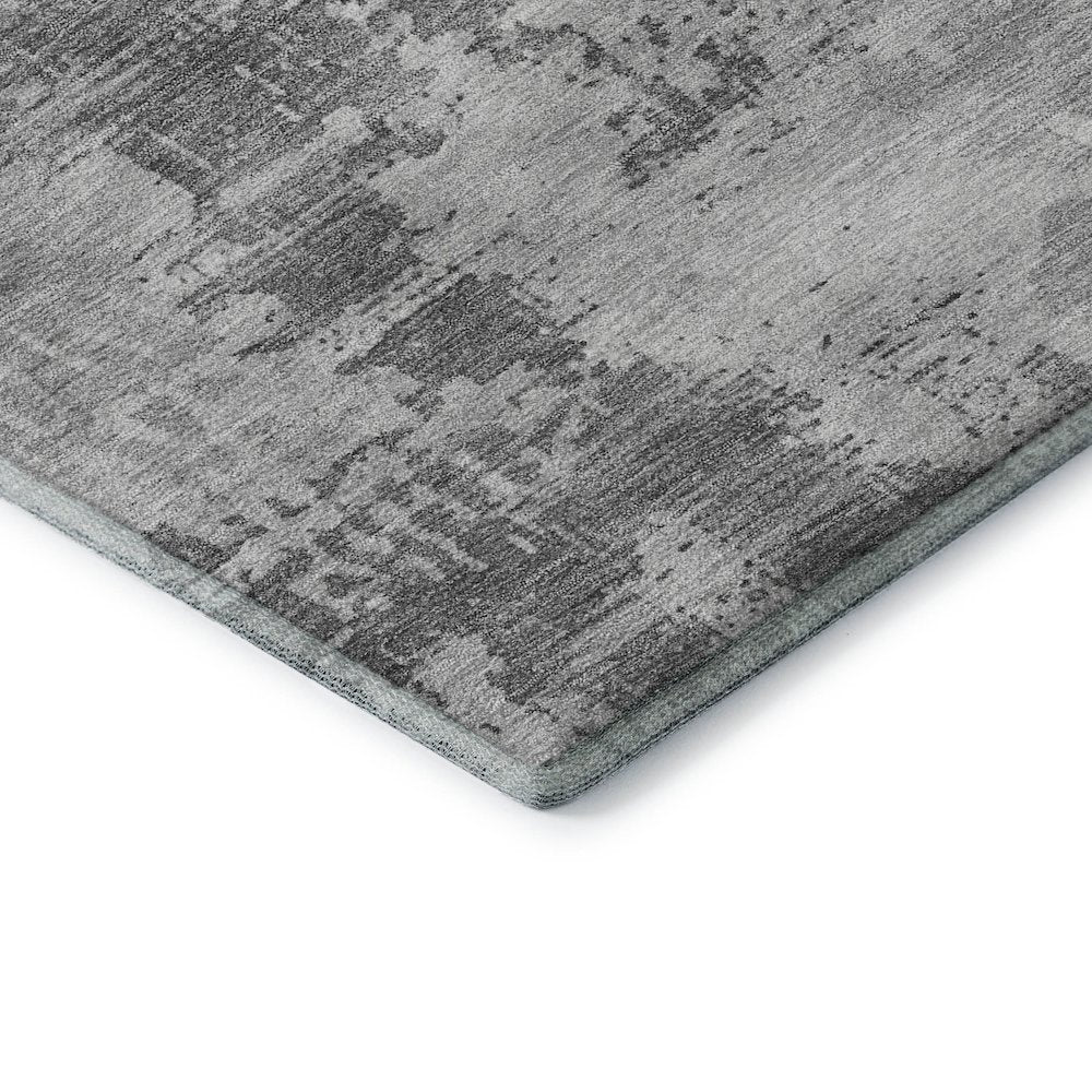 Premium Machine Washable Mayfield AMF1062 Gray 5' x 7'6" Rug