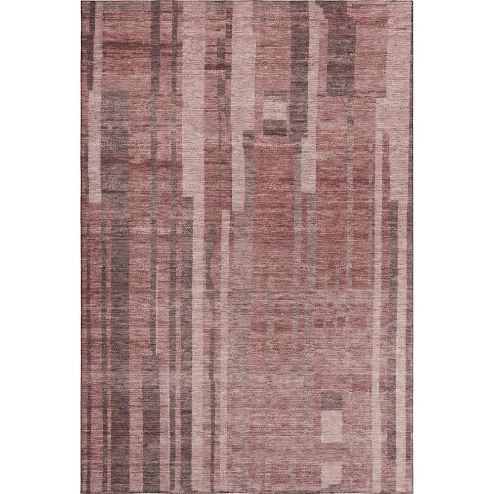 Premium Machine Washable Mayfield AMF1063 Paprika 9' x 12' Rug
