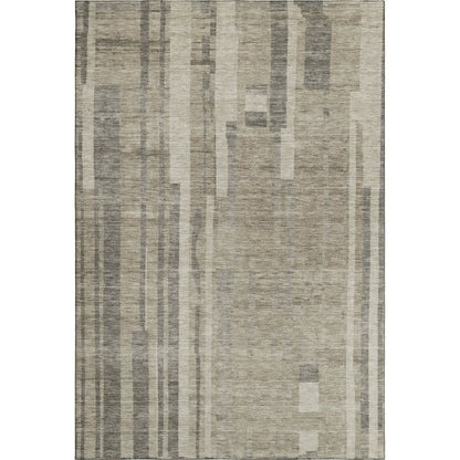 Premium Machine Washable Mayfield AMF1063 Taupe 9' x 12' Rug