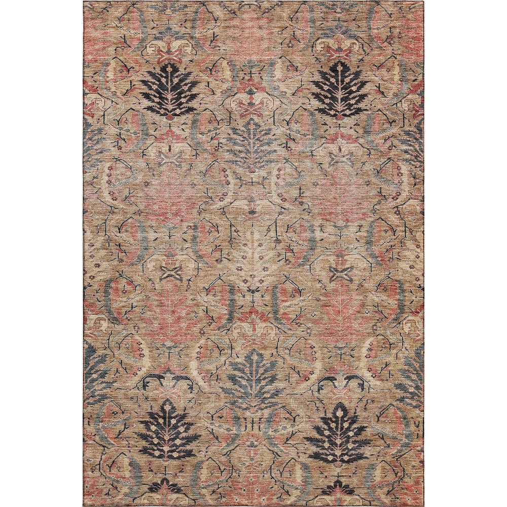 Premium Machine Washable Mayfield AMF1082 Khaki 9' x 12' Rug