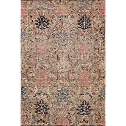 Premium Machine Washable Mayfield AMF1082 Khaki 9' x 12' Rug