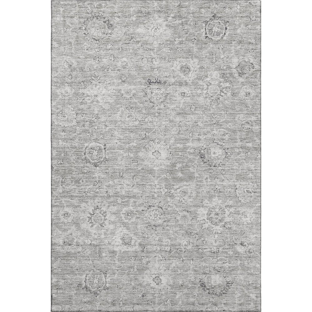 Premium Machine Washable Mayfield AMF1089 Gray 9' x 12' Rug