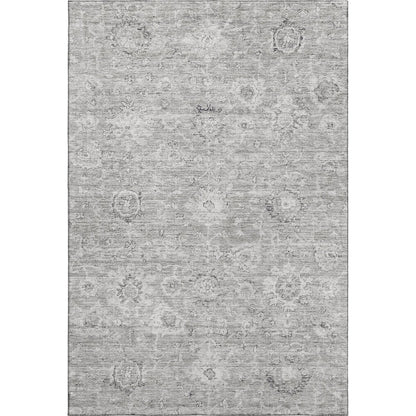 Premium Machine Washable Mayfield AMF1089 Gray 9' x 12' Rug