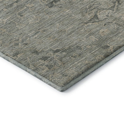 Premium Machine Washable Mayfield AMF1111 Sage 5' x 7'6" Rug