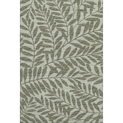Premium Machine Washable Mayfield  Green 9' x 12' Rug