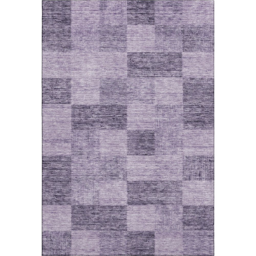 Premium Machine Washable Mayfield AMF1139 Purple 9' x 12' Rug