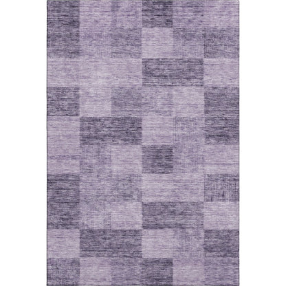 Premium Machine Washable Mayfield AMF1139 Purple 9' x 12' Rug