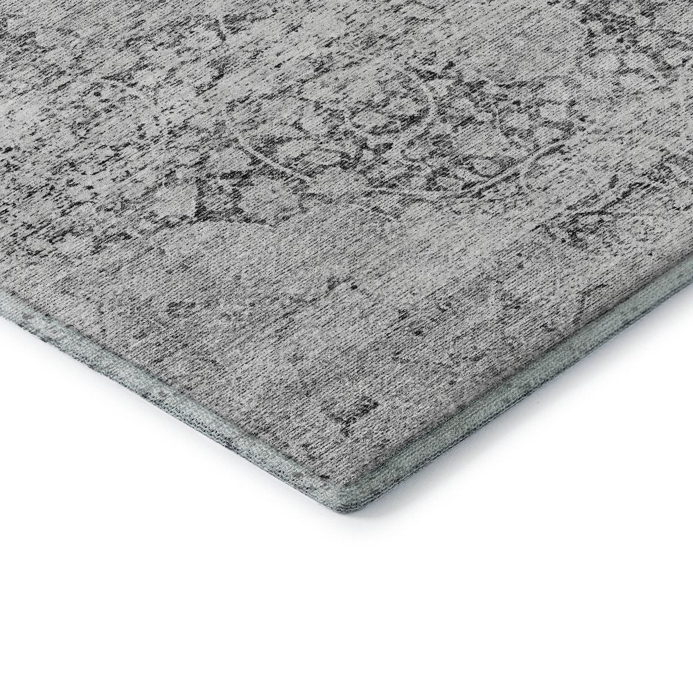 Premium Machine Washable Mayfield AMF1146 Gray 5' x 7'6" Rug