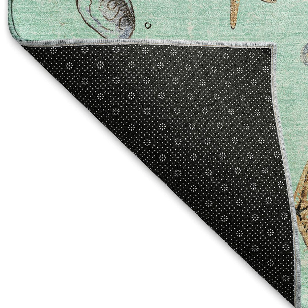 Premium Machine Washable Mayfield  Green 5' x 7'6" Rug