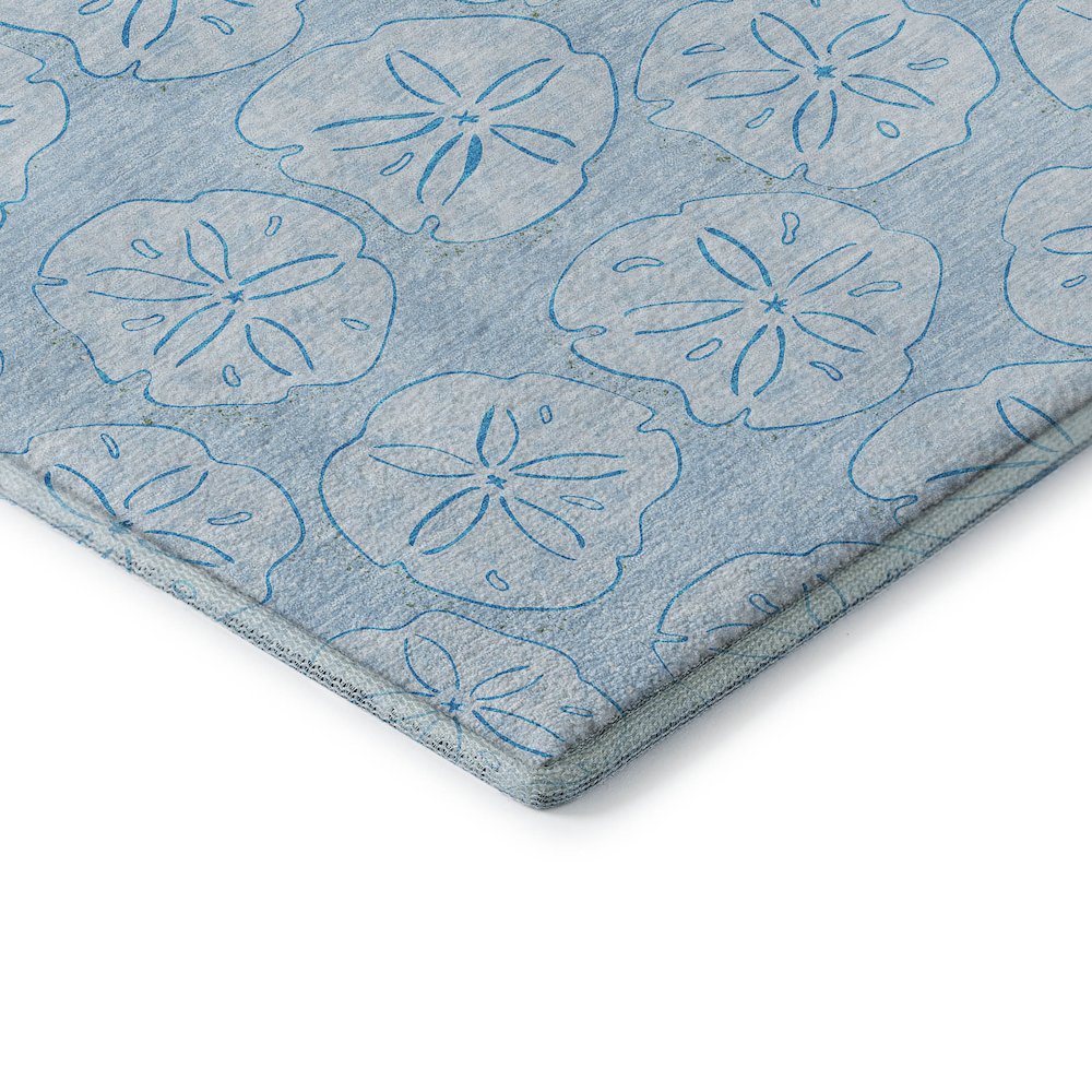 Premium Machine Washable Mayfield  Blue 5' x 7'6" Rug