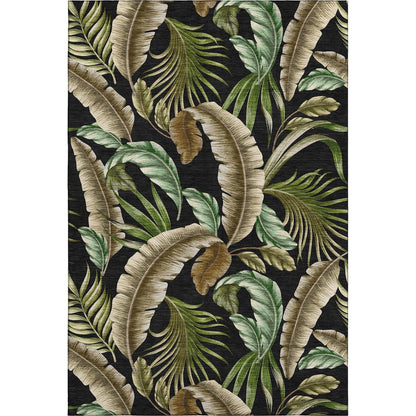 Premium Machine Washable Mayfield  Midnight 9' x 12' Rug
