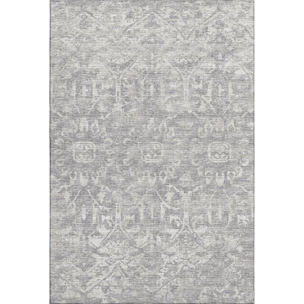 Premium Machine Washable Mayfield  Gray 9' x 12' Rug