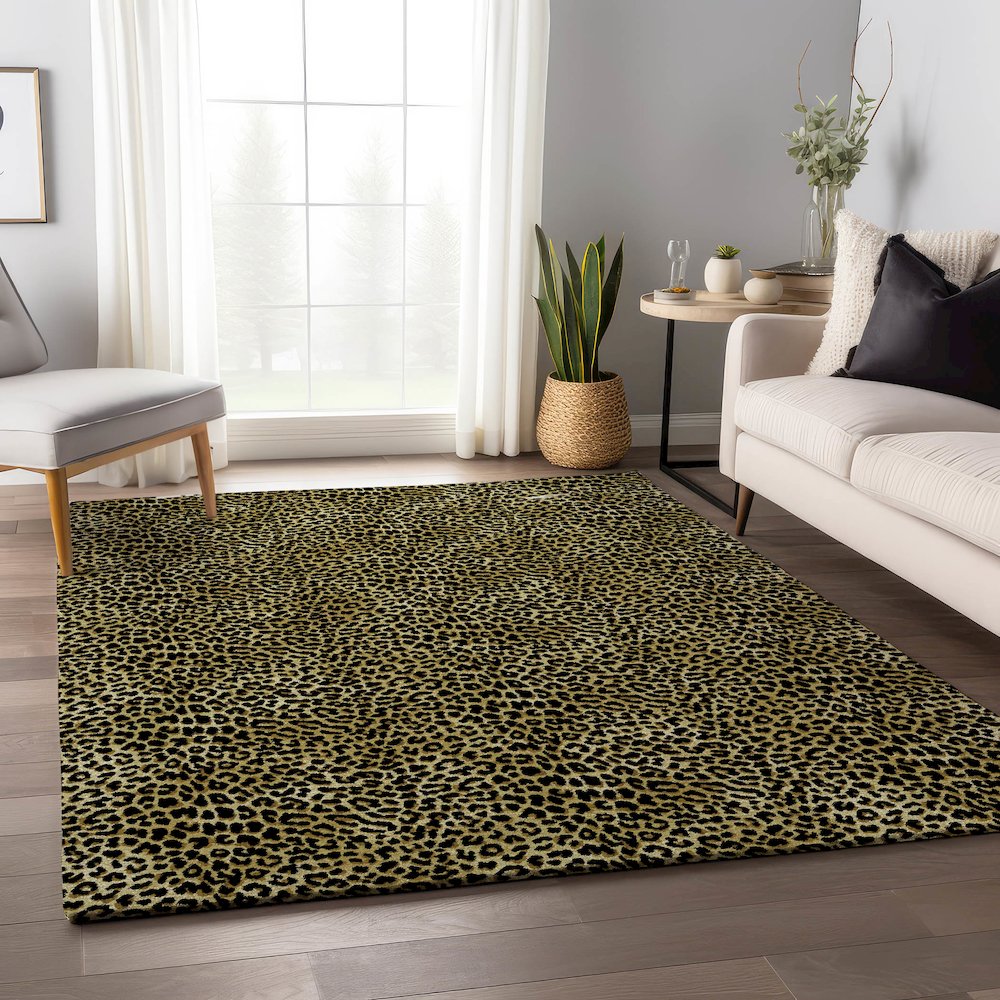 Premium Machine Washable Mayfield  Gilded 9' x 12' Rug