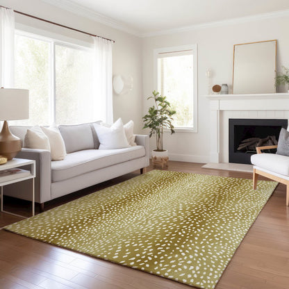 Premium Machine Washable Mayfield  Gilded 9' x 12' Rug
