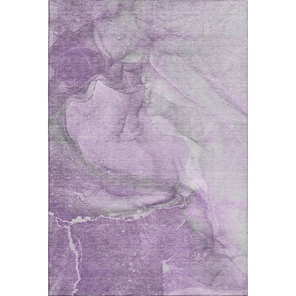 Premium Machine Washable Mayfield  Lilac 9' x 12' Rug