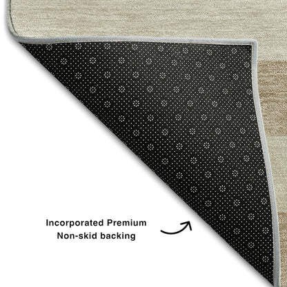 Premium Machine Washable Mayfield  Beige 5' x 7'6" Rug