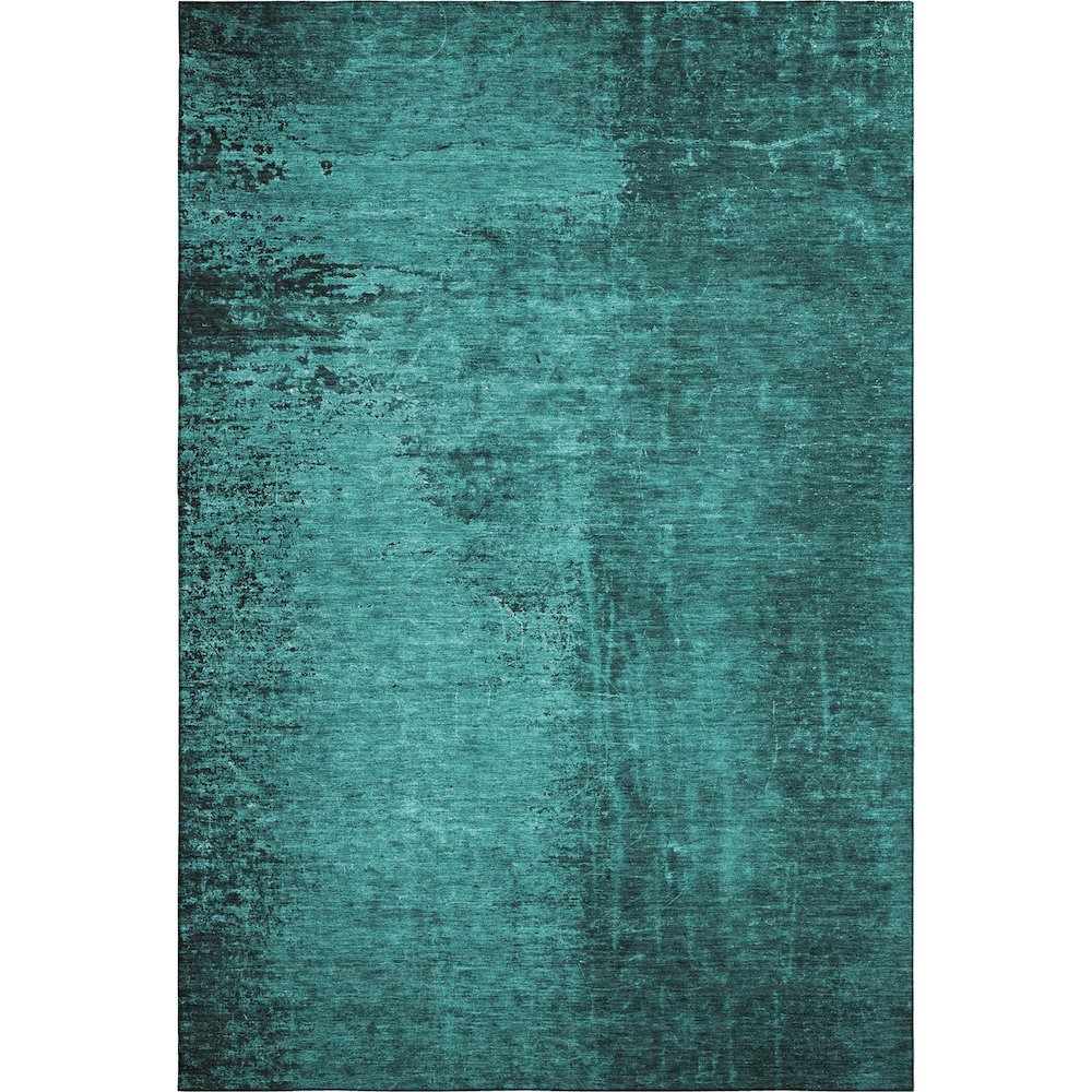 Premium Machine Washable Mayfield  Teal 9' x 12' Rug
