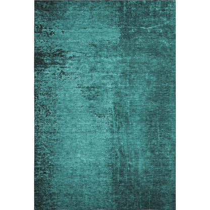 Premium Machine Washable Mayfield  Teal 9' x 12' Rug