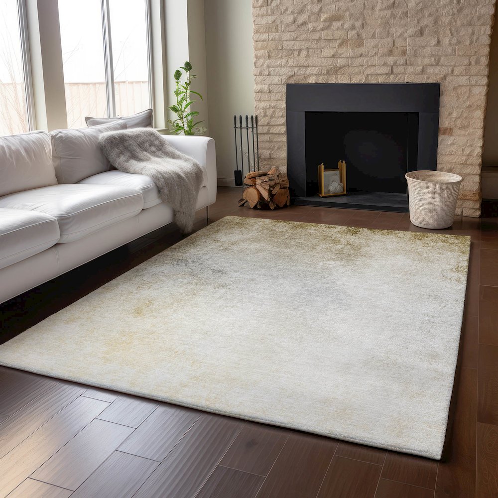 Premium Machine Washable Mayfield  Taupe 9' x 12' Rug