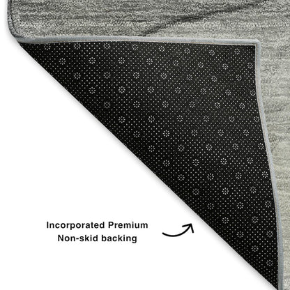 Premium Machine Washable Mayfield  Gray 5' x 7'6" Rug