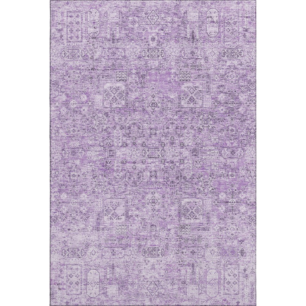 Premium Machine Washable Mayfield  Lilac 9' x 12' Rug