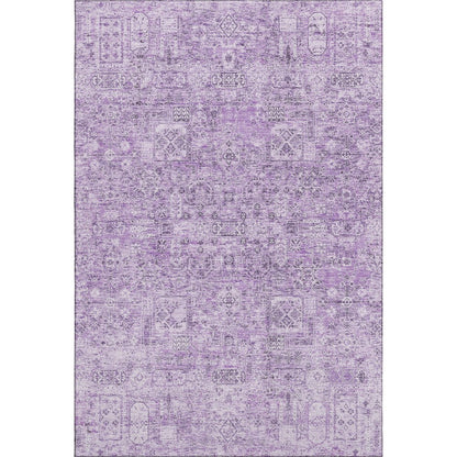 Premium Machine Washable Mayfield  Lilac 9' x 12' Rug