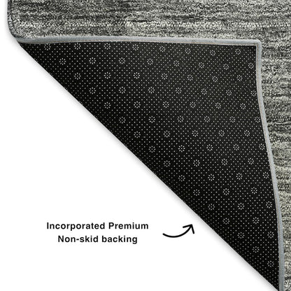 Premium Machine Washable Mayfield  Gray 5' x 7'6" Rug